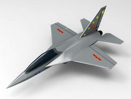 L-15 Falcon Training Aircraft 3d preview