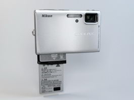 Nikon Coolpix S50 Digital Camera 3d model preview