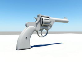 Beretta Revolver 3d model Maya files free download - CadNav