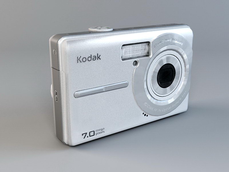 Kodak M753 Camera 3d rendering