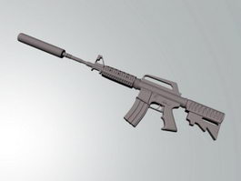 M4A1 with Silencer 3d preview