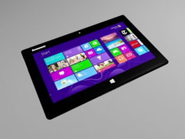Lenovo Miix Tablet 3d model preview