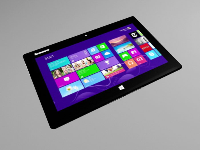 Lenovo Miix Tablet 3d rendering