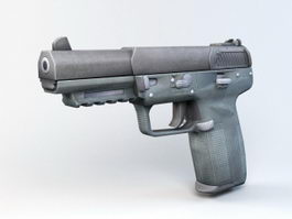 FN Five-seven Pistol 3d model preview
