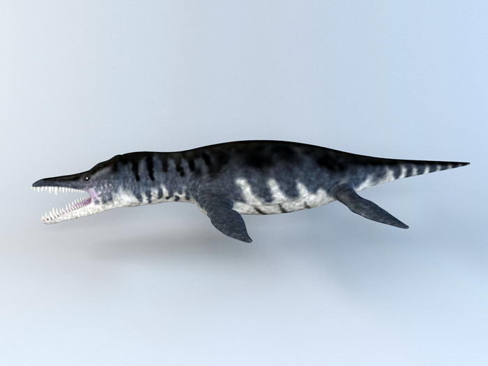 Liopleurodon Pliosaurs 3d rendering