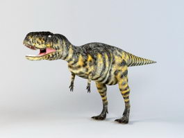 Abelisaurus Dinosaur 3d model preview