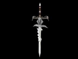 Frostmourne Sword 3d preview