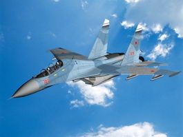 Su-30 Flanker Fighter Aircraft 3d preview