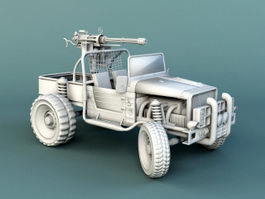 Armored Military Truck 3d preview