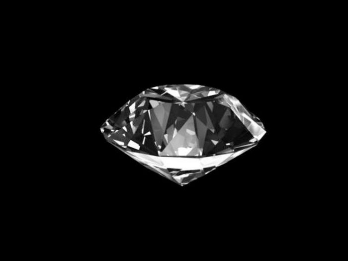 Bright Diamond 3d rendering