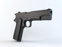 M1911 Pistol 3d model preview