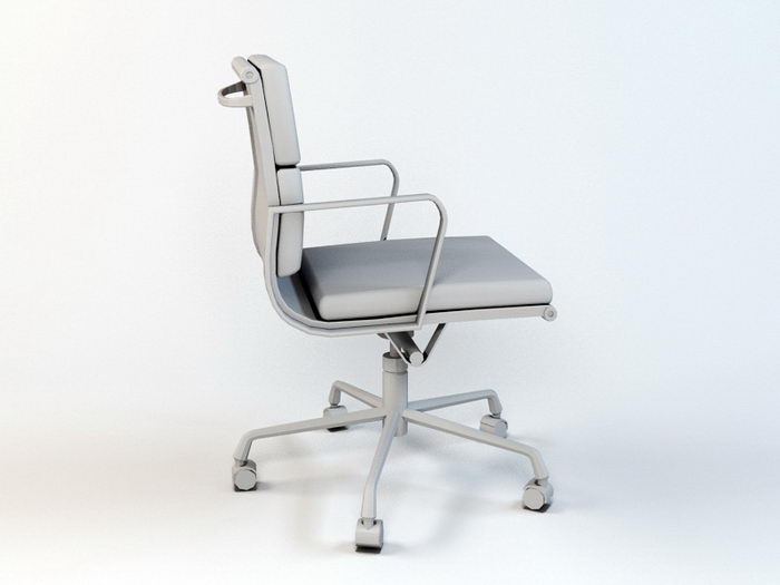 Office Revolving Chair 3d rendering