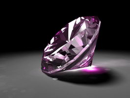 Pink Diamond 3d model preview