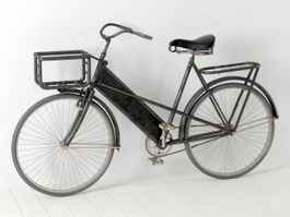 Antique Bicycle 3d model preview