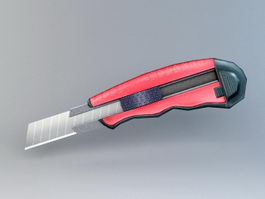 Cutter Knife 3d model preview