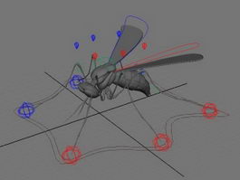 Mosquito Rig 3d preview