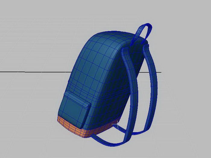 School Bag Satchel 3d rendering