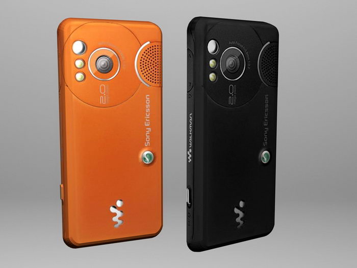 Sony Ericsson W610 3d rendering