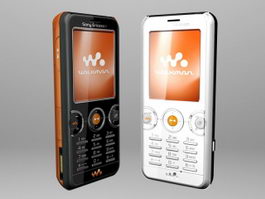 Sony Ericsson W610 3d model preview