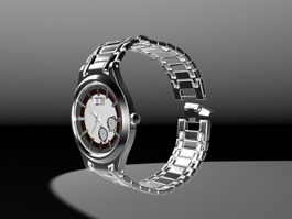 Man Watch 3d model preview