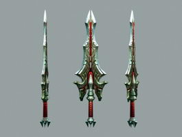 Wizard Sword 3d preview