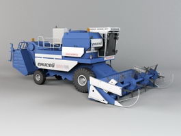 Combine Harvester 3d preview