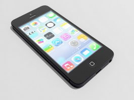iPhone Black 3d model preview