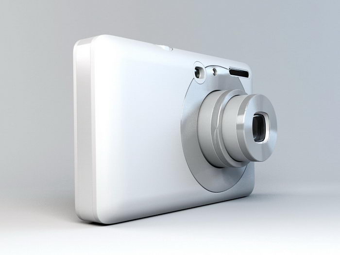 Compact Camera 3d rendering