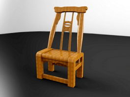 Chinese Chair 3d model preview