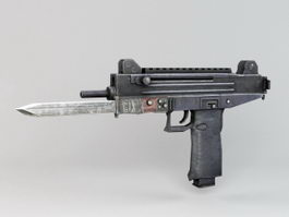 UZI Submachine Gun 3d preview