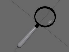 Magnifying Glass 3d model preview