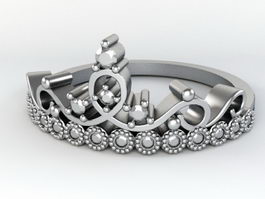 Princess Crown 3d model preview