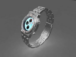 Expensive Watch 3d model preview