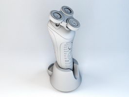 Electric Rotary Razor 3d model preview