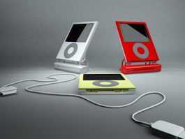 Touch Screen MP3 Players 3d preview