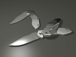 Pocketknife 3d model preview