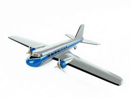 Cartoon Plane 3d preview