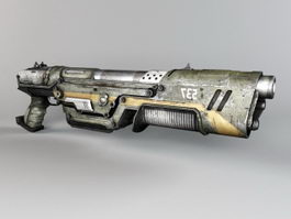 Sci-Fi Shotgun 3d preview