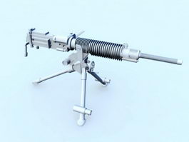 Heavy Machine Gun 3d model preview