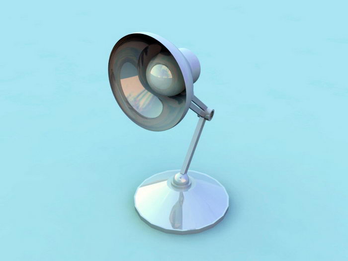 Floating Arm Lamp 3d rendering