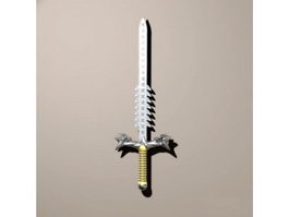 Sword of Power 3d model preview