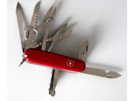 Victorinox Swiss Army Knife 3d model 3ds Max files free download - CadNav