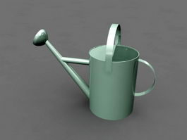 Vintage Watering Can 3d model preview