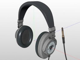 Over-ear Headphones 3d preview