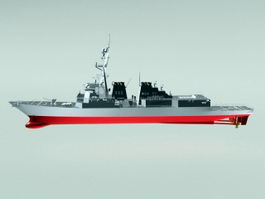 NRP Afonso de Albuquerque Warship 3d preview