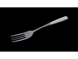 Dinner Fork 3d model preview