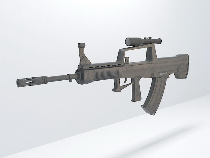 Type 95 Automatic Rifle 3d rendering