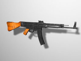 StG 44 Assault Rifle 3d model preview