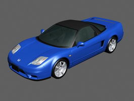 Honda NSX Sports Car 3d preview