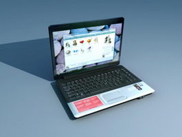 Compaq Presario CQ45 3d model Maya files free download - CadNav